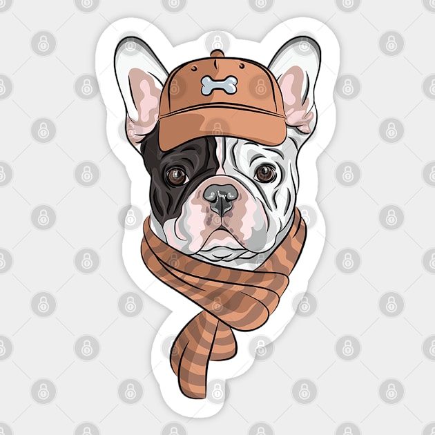 Funny dog Sticker by white.ink